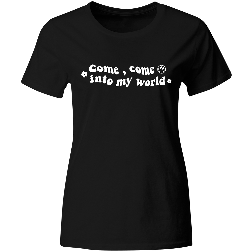 Playera Color Ic3. Seventen come come into my world kpop