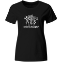 Playera Color Ic5. diferent is beautiful. amor proprio