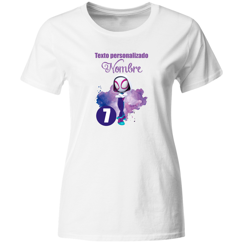 Playera Personalizada Cumpleaños Pc14. Hombre Araña Friends