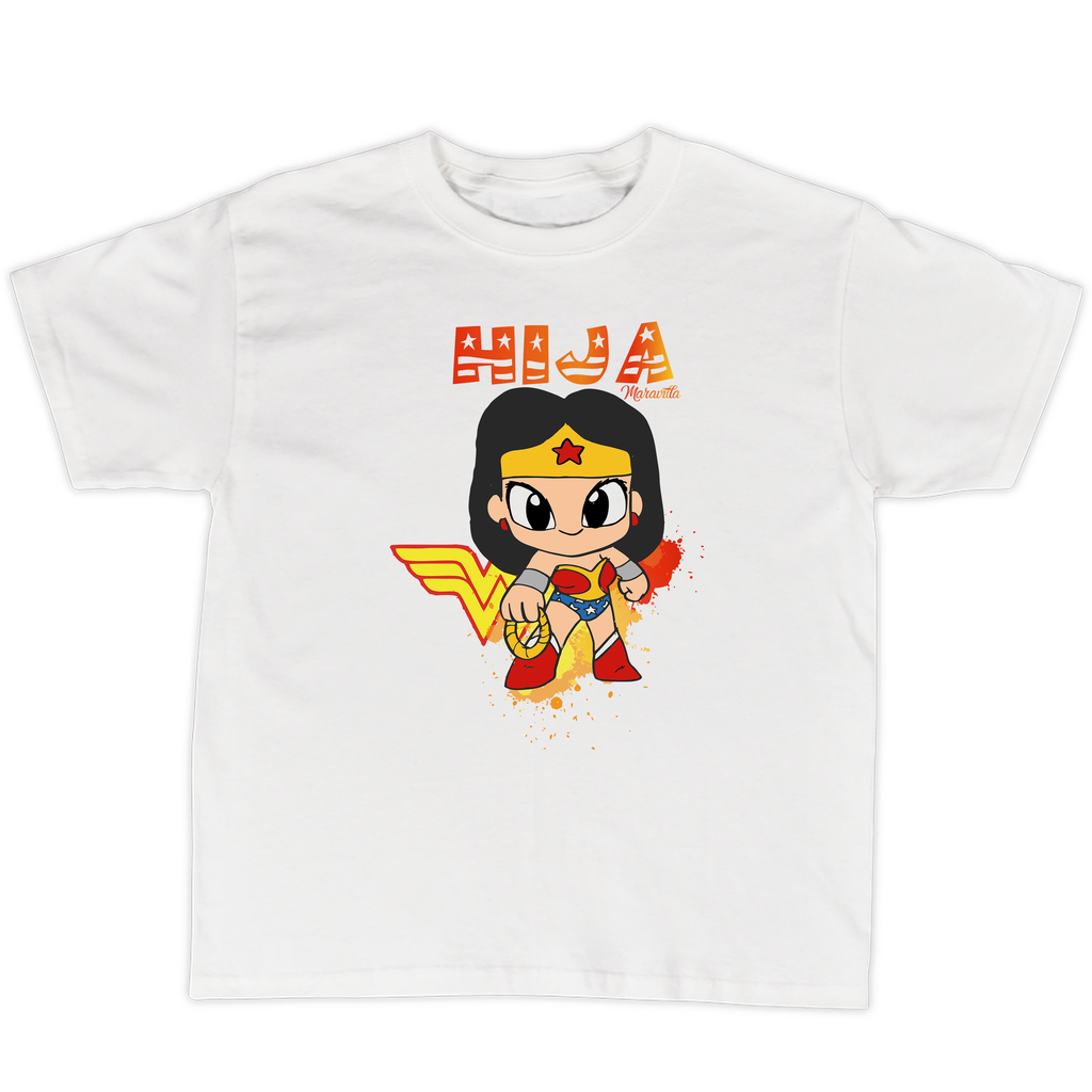 Playeras mamá e hijos:  Super mamá maravilla | DM68 - DM69