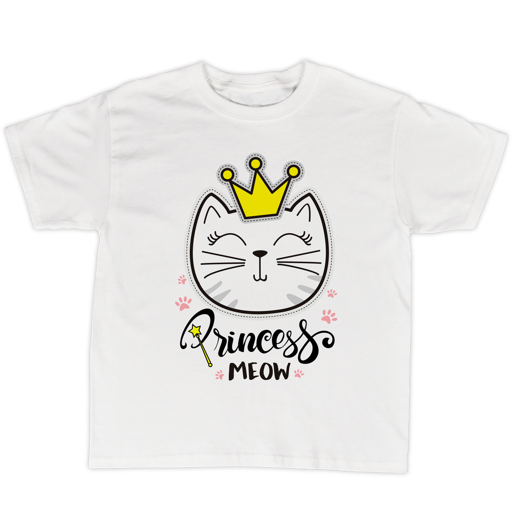 Playeras mamá e hijos:  Gatitos reina y princesa  DM612