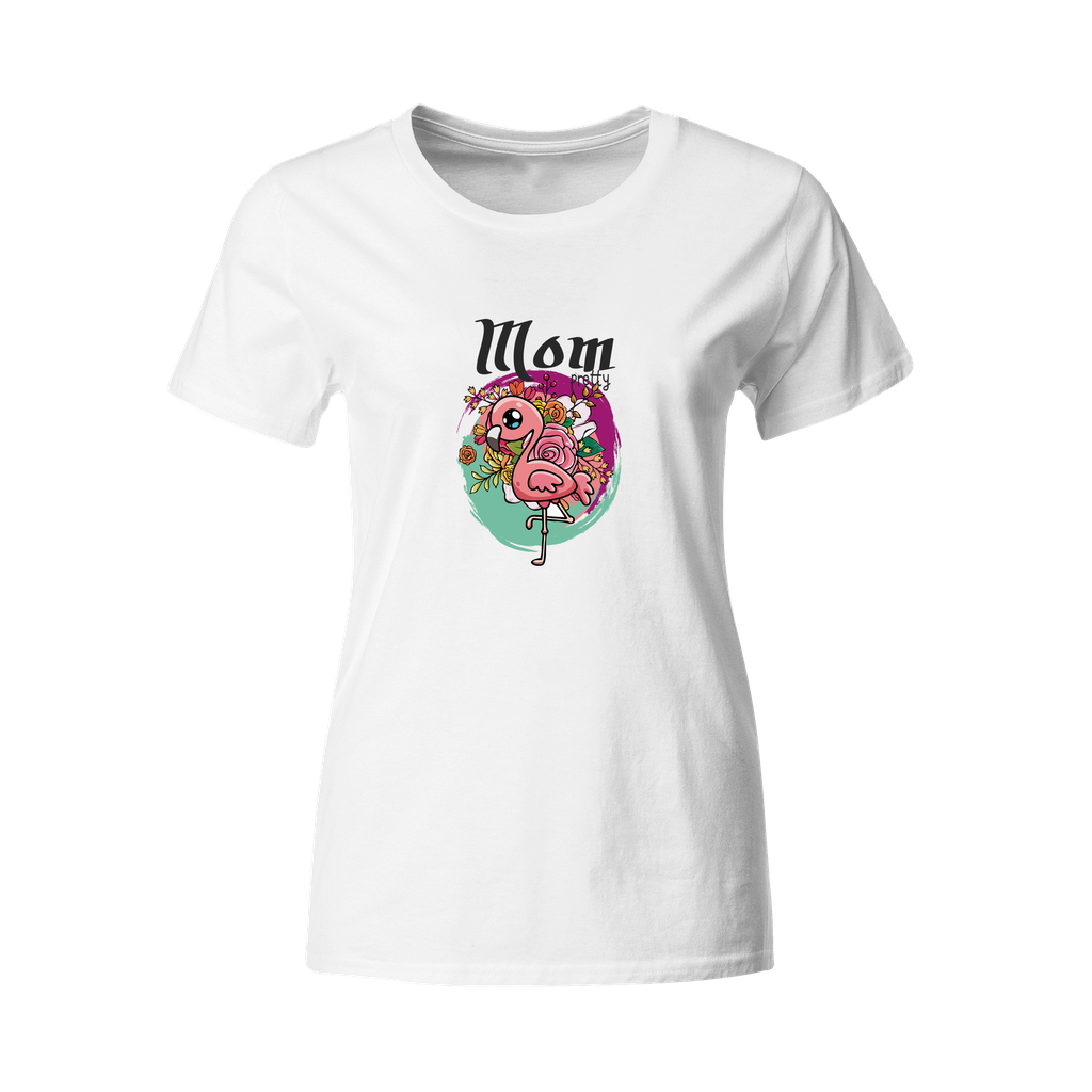 Playeras mamá e hijos:  Mom pretty tropical verano |DM624