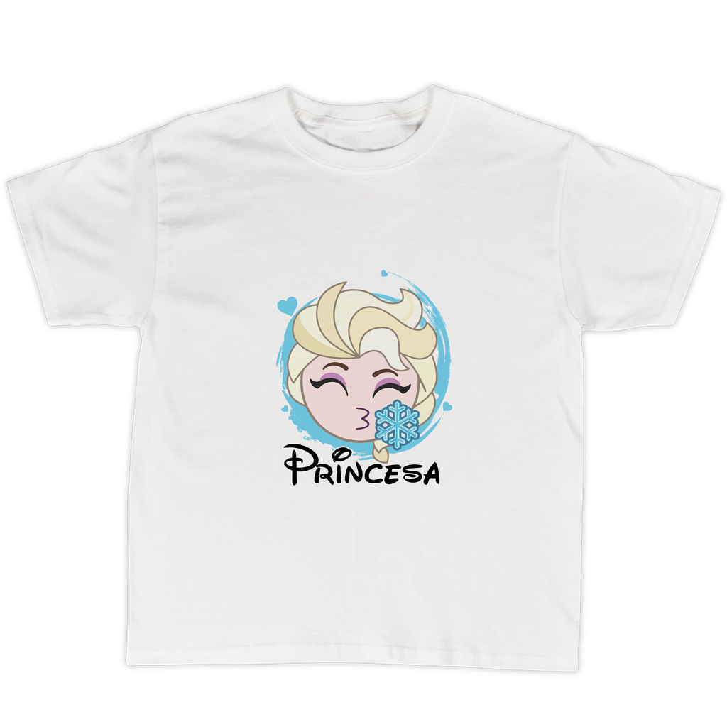 Playeras mamá e hijos:  Mamá de una princesa | Princesa Frozen Elsa | DM629
