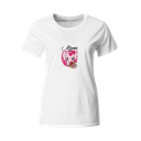 Playeras mamá e hijos:  Mamá e hija elefante rosa DM632