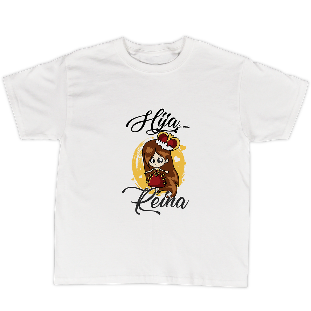 Playeras mamá e hijos:  Princesa y reina. Anime DM635