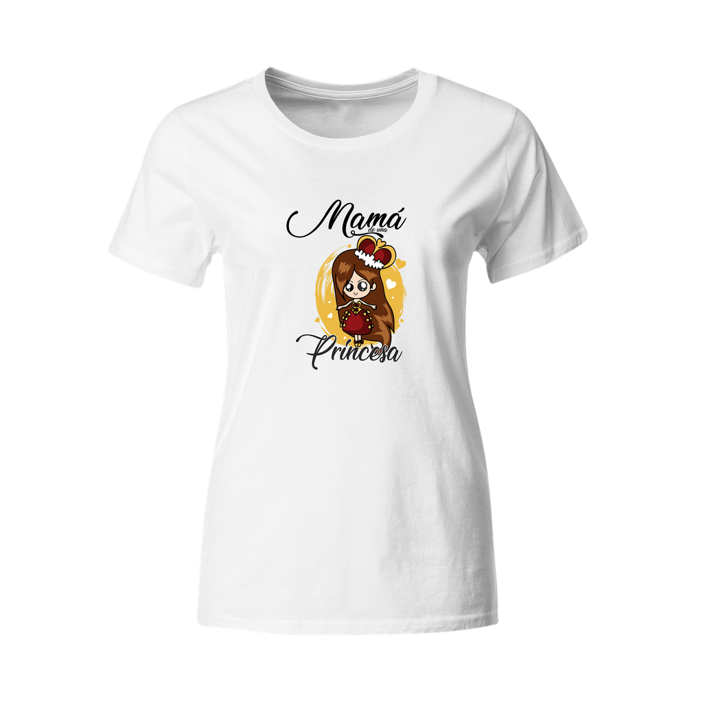 Playeras mamá e hijos:  Princesa y reina. Anime DM635