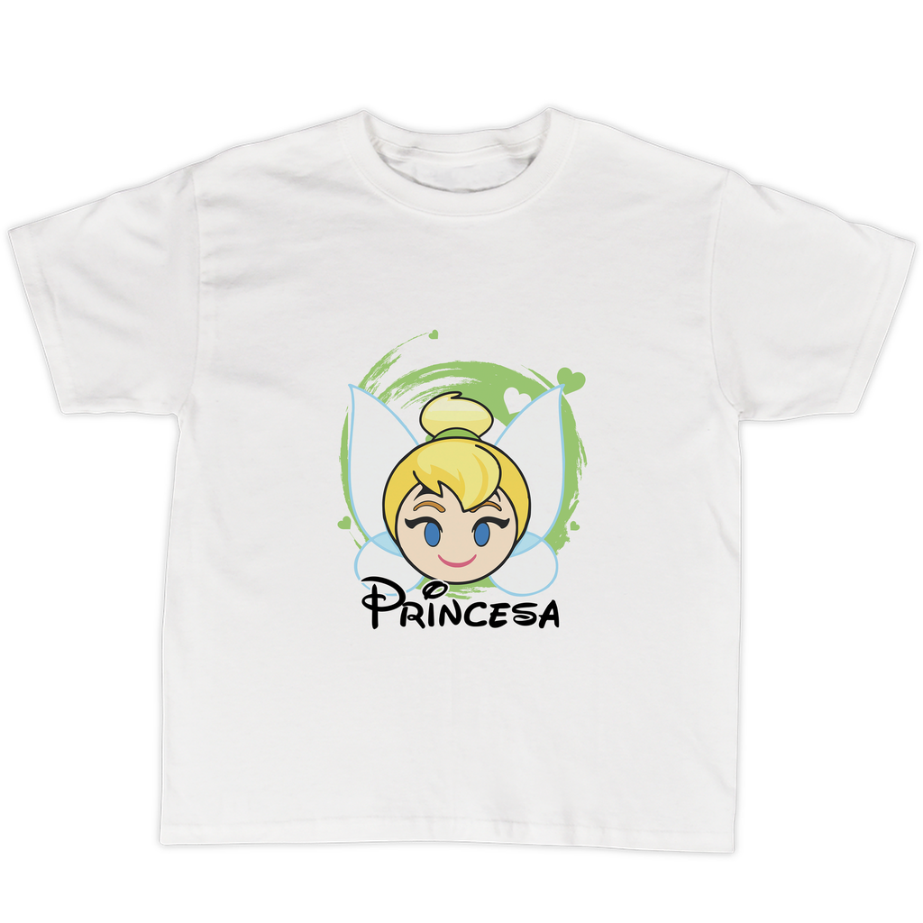 Playeras mamá e hijos:  Mamá de una princesa | Tinkerbell Campanita. DM637
