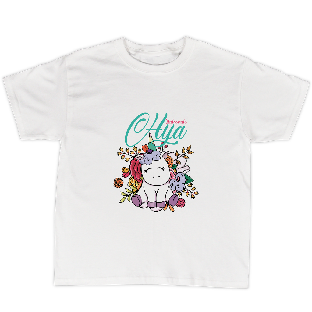 Playeras mamá e hijos:  Mamá e hija Unicornios DM639
