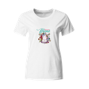 Playeras mamá e hijos:  Mamá e hija Unicornios DM639