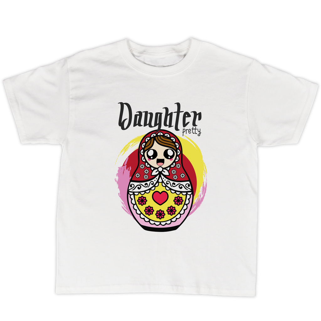 Playeras mamá e hijos:  Mamá matrioska DM642