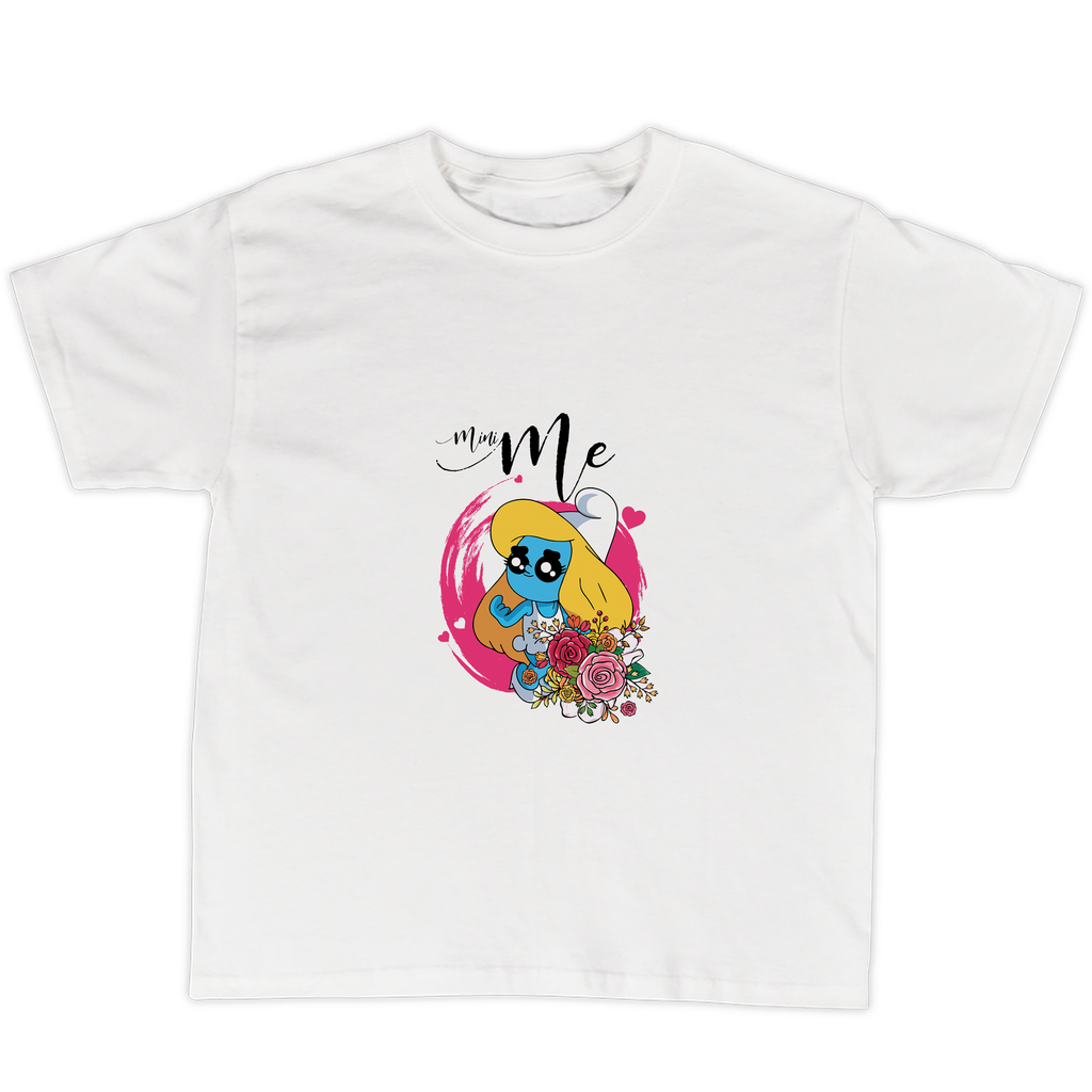 Playeras mamá e hijos:  Mamá e hija | Pitufos. DM643