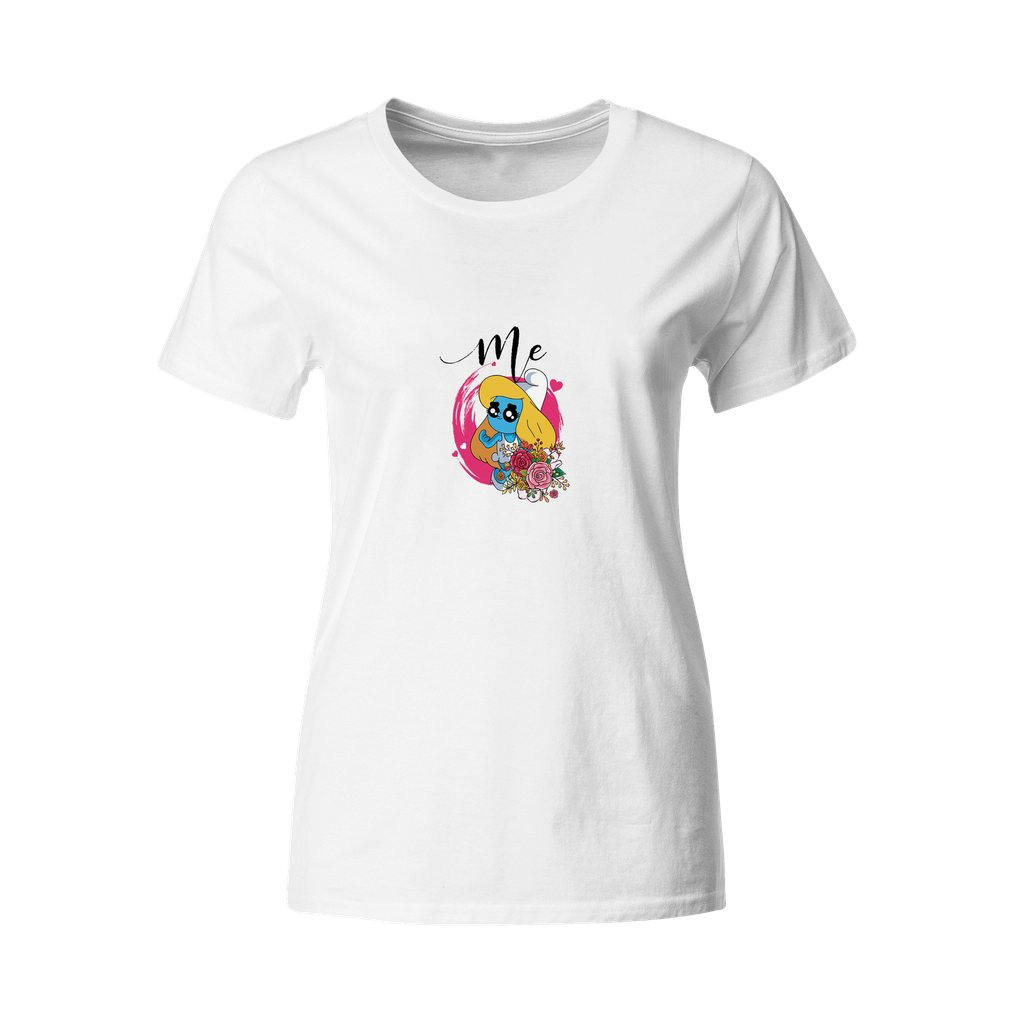 Playeras mamá e hijos:  Mamá e hija | Pitufos. DM643
