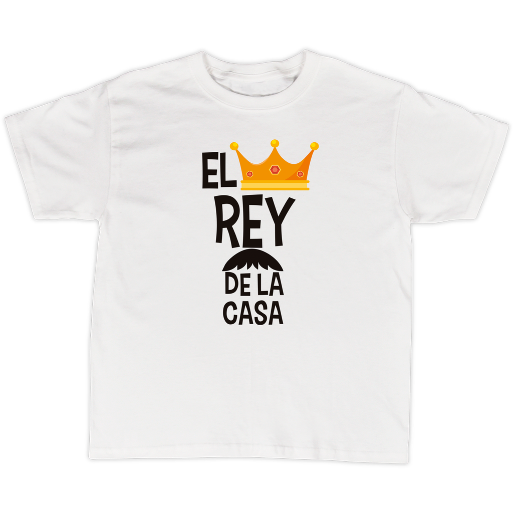 Playeras Día Del Padre Ap50. frase el rey de la casa anime