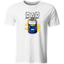Playeras Papá E Hijos Pp89. Frases chistosas cerveza y leche