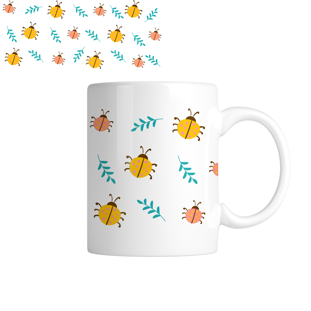 Taza TAE6: Mariposas. Aesthetic vintage kawaii motivation