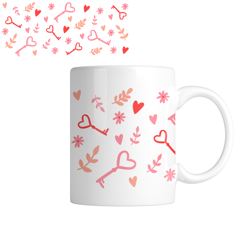 Taza TAE70: Aesthetic vintage kawaii motivation (Con nombre)