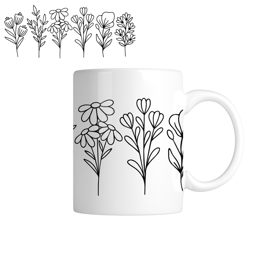Taza TAE96: Aesthetic vintage kawaii motivation