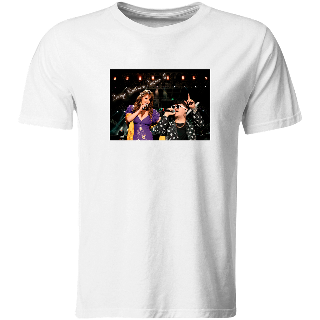 Playera Individual Lk546. Meme Jenny Y Junior H Concierto (Recto​)