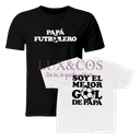 Playera Día Del Padre Dp18. Papá futbolero