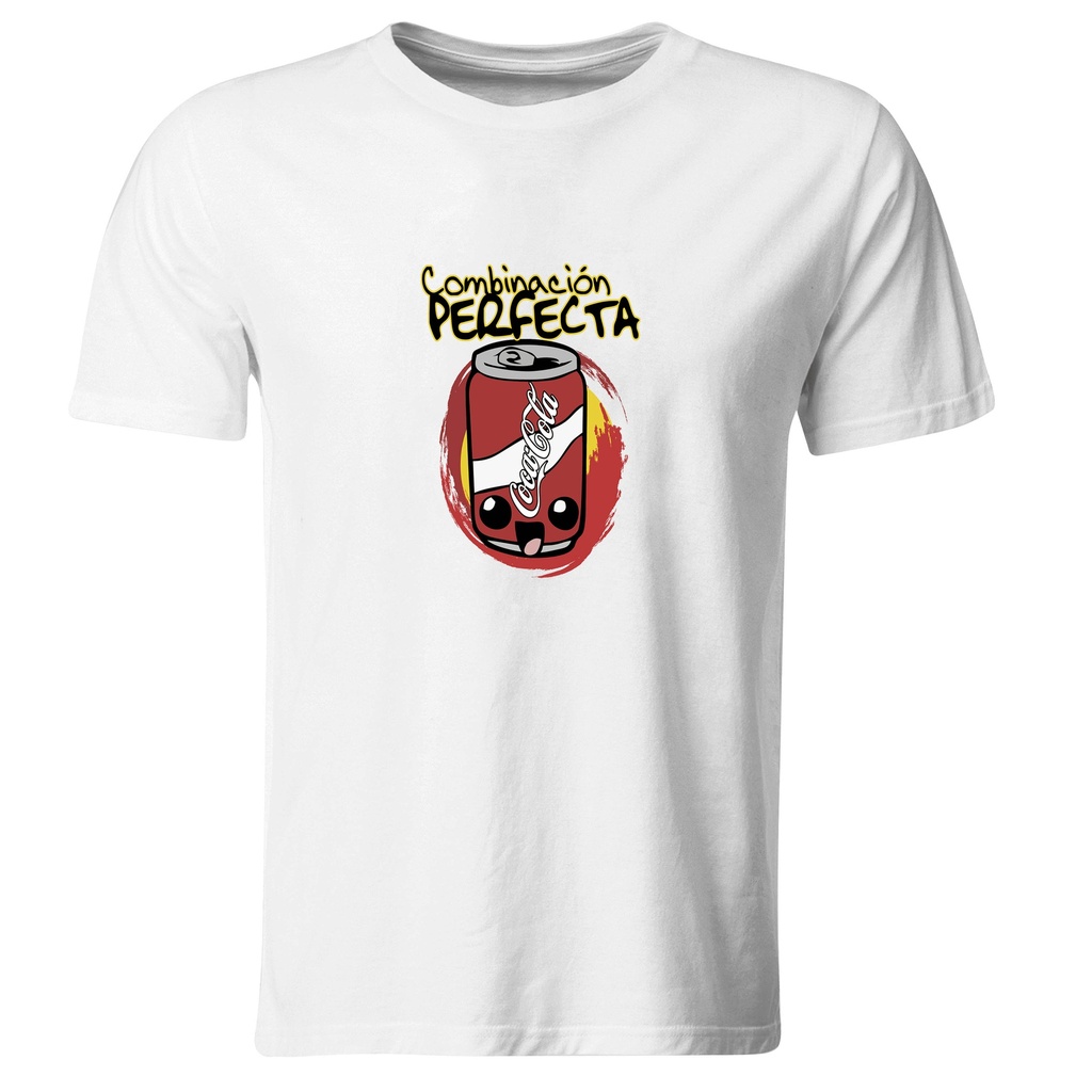 Playera parejas: Pareja perfecta “Doritos y Cola” (2/2) (Recto​)