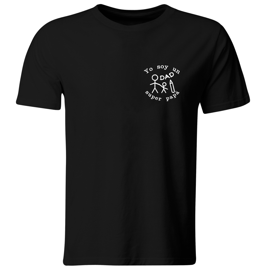 Playera Bordada BDP1. Yo soy un super papá. Día del padre