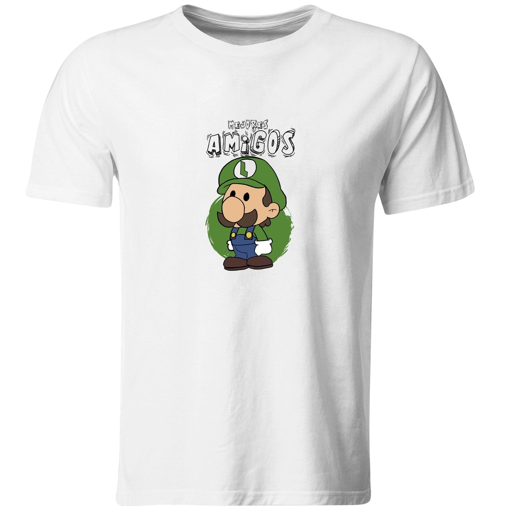 Playera best friends: Mario y Luigi (2/2) (Recto​)