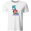 Playera Personalizada Cumpleaños Pc45. Mermaid Sirenita