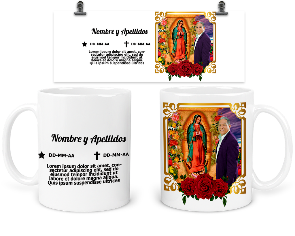 Taza Tno3. Novenario Aniversario Luctuoso (Con nombre)