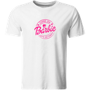 Playera Individual Lk636. Barbie, Silueta, Muñeca, estampada