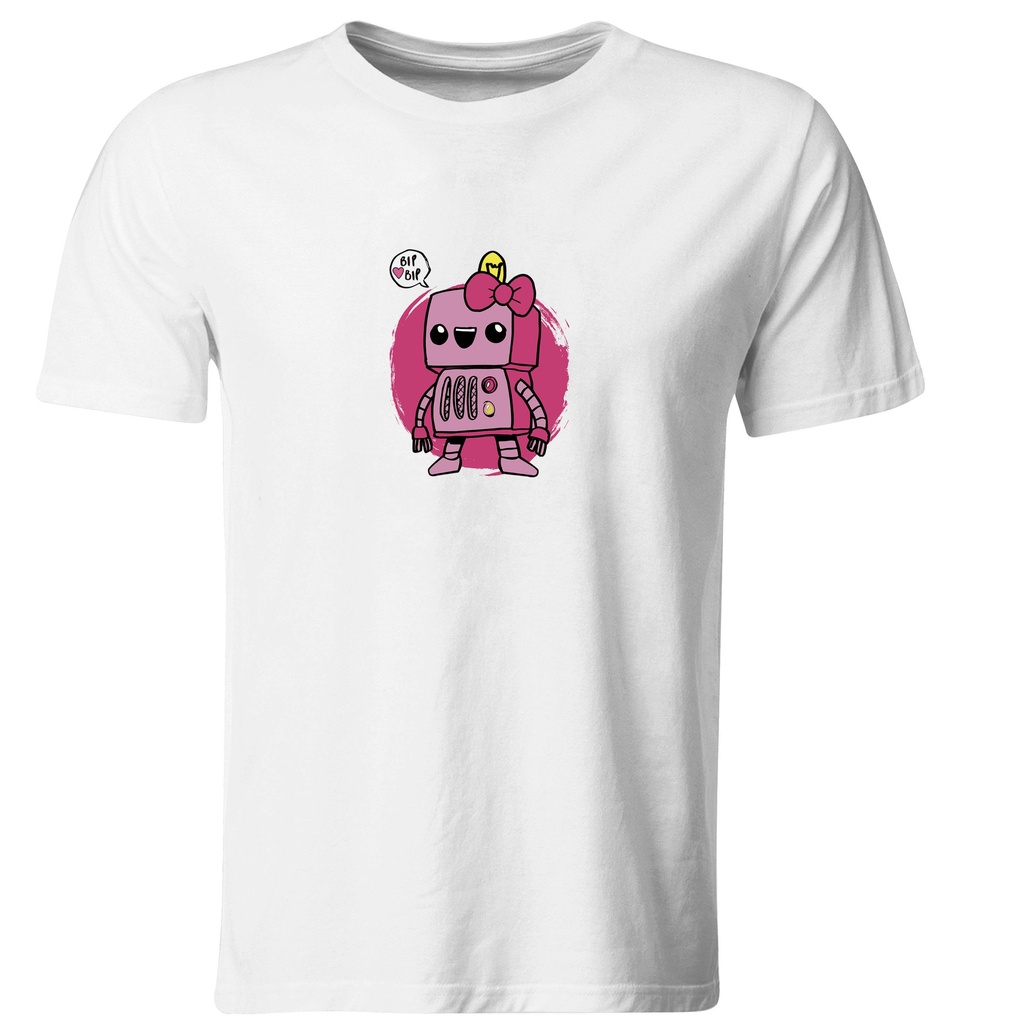 Playeras parejas: Robot retro (2/2)