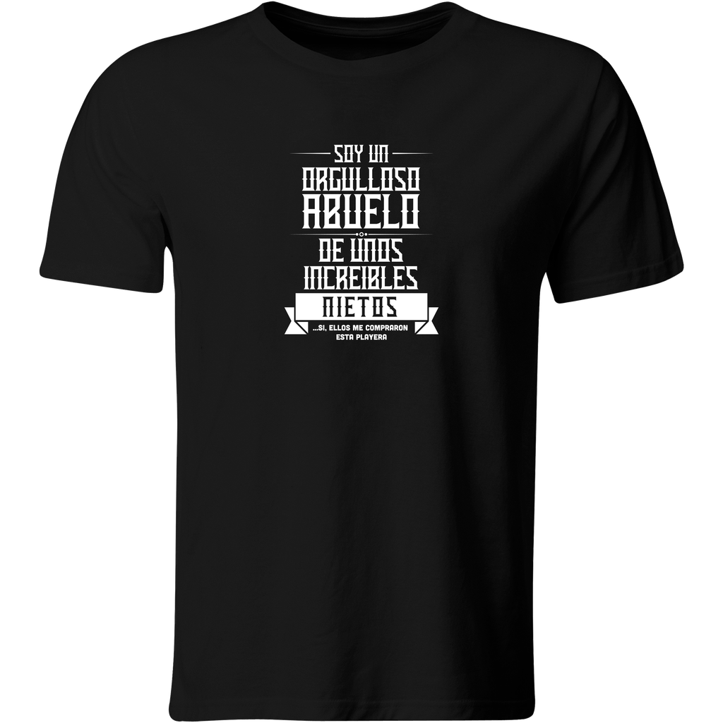 Playera Color Ab41. Día Del Abuelo Abuela Abuelitos