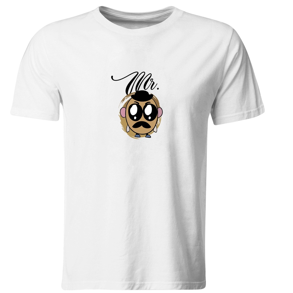 Playeras parejas: Señor y señora Cara de papa (1/2)