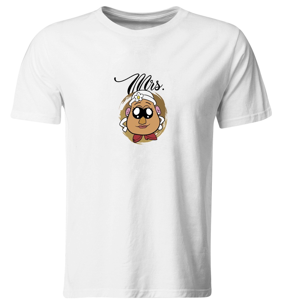 Playeras parejas: Señor y señora Cara de papa (2/2) (Recto​)
