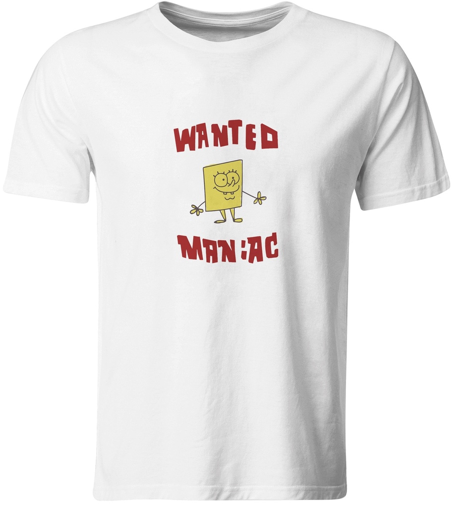 Bob esponja: Wanted maniac (Recto​)