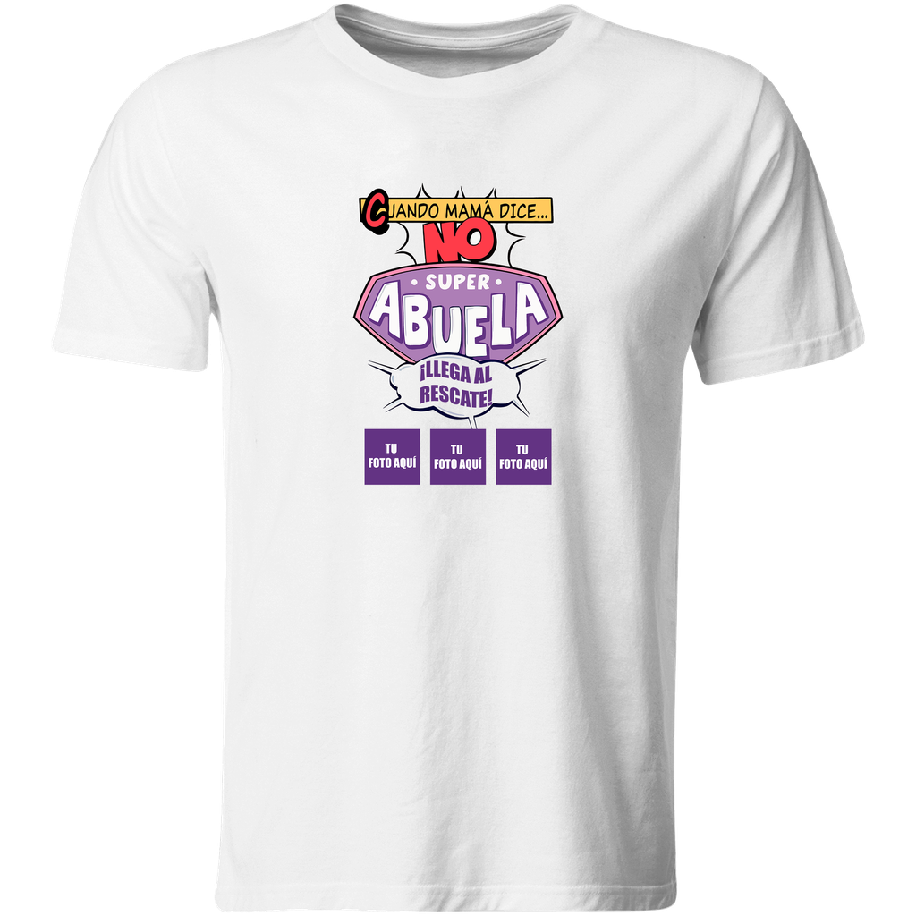 Playera Individual Fdda13. Día Del Abuelo Abuela Abuelitos (Recto​)