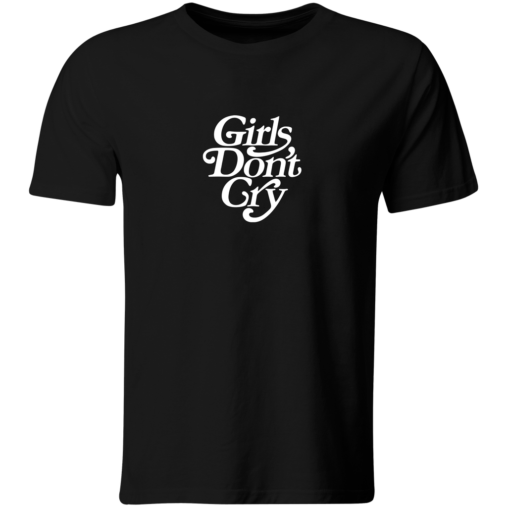 Playera Color Lk677. lana del rey frase girls don´t cry (Recto​, Negro​, Blanco)