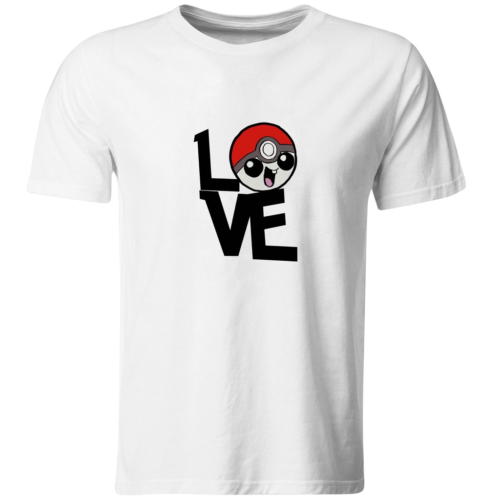 Playeras parejas:  Love pokebola.