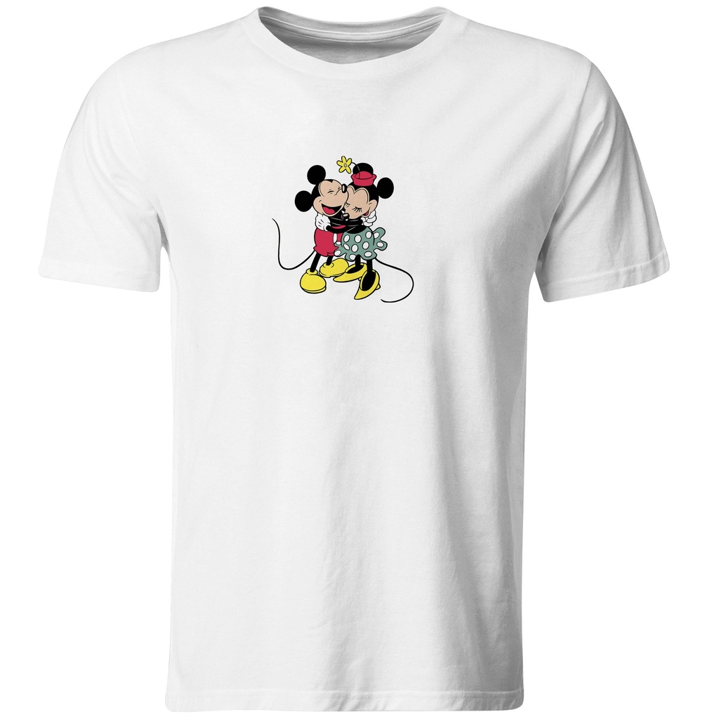 Playeras parejas:  Abrazo 90's aesthetic. (Recto​)