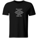 Playera Color Ic53. Frase cristiana religiosa: salmo 46:1