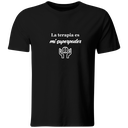 Playera Color Ic62. Frase: La terapia es mi superpoder