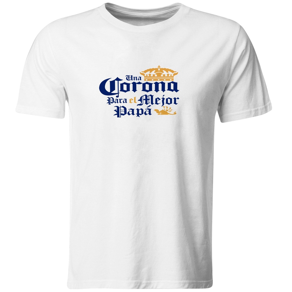 Playeras Día del padre: Una corona para el mejor papá. (Recto​)