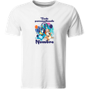 Playera Personalizada Cumpleaños Pc73. Bluey Dog Familia