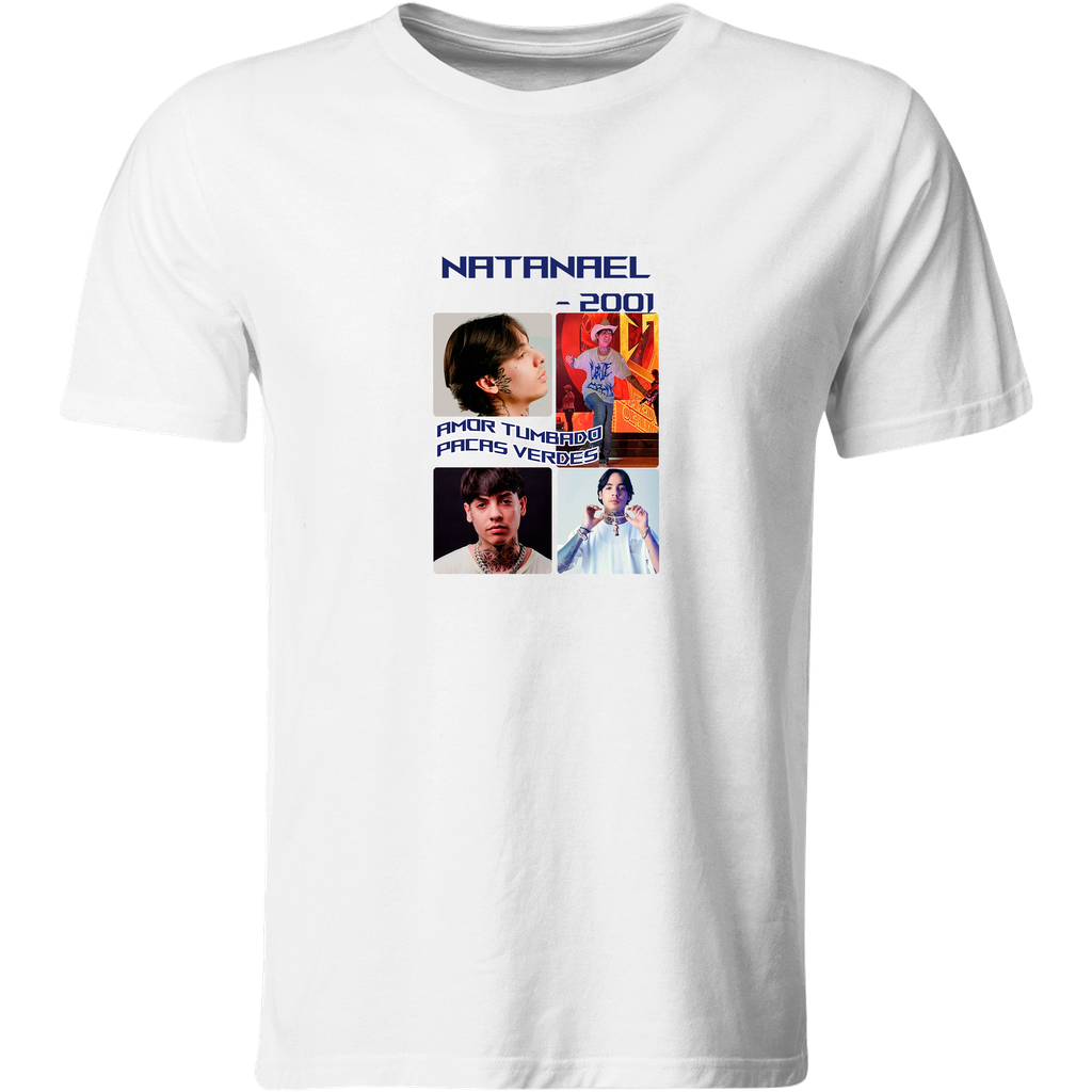 Playera Individual Lk682. Natanael Cano Trap corridos aesthetic (Recto​)