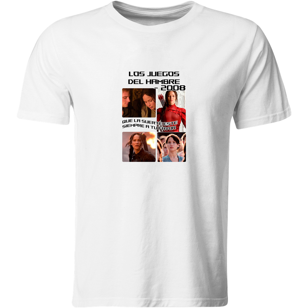 Playera Individual Lk687. Sinsajo los juegos del hambre  (Recto​)