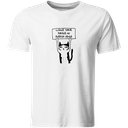 Playera Individual Lk696. Meme gato llegue tarde 