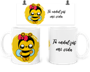 Taza 11 Oz Tapp6. Dúo De Tazas Aniversario: abeja "Tú endulzás mi vida". 