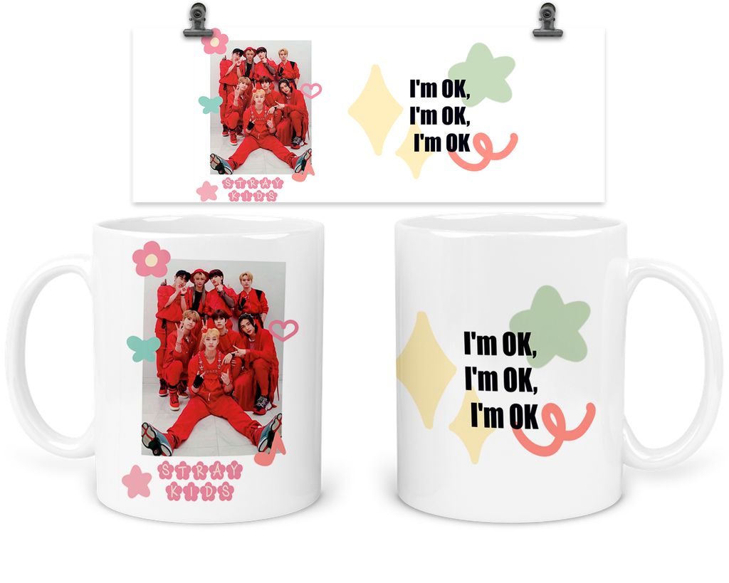 Taza 11 Oz Tar9. Concierto: Stray Kids Kpop (Sin personalizado)