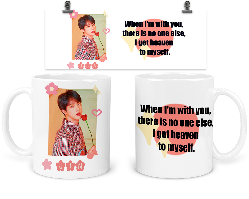 Taza 11 Oz Tar12. Concierto: Bts Kpop Jin Army  (Sin personalizado)