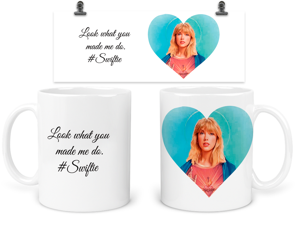 Taza 11 Oz Tar18. Concierto: Swiftie Taylor Folklore diosa (Sin personalizado)