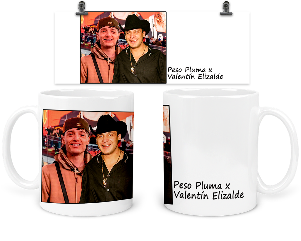 Taza 11 Oz Tar20. Concierto: Valentin Peso Elizalde Pluma (Sin personalizado)